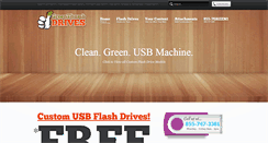 Desktop Screenshot of greenthumbdrives.com